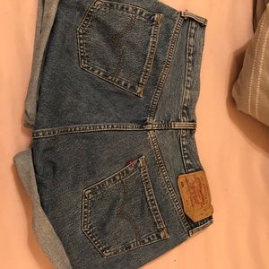 Levi 501 jean shorts